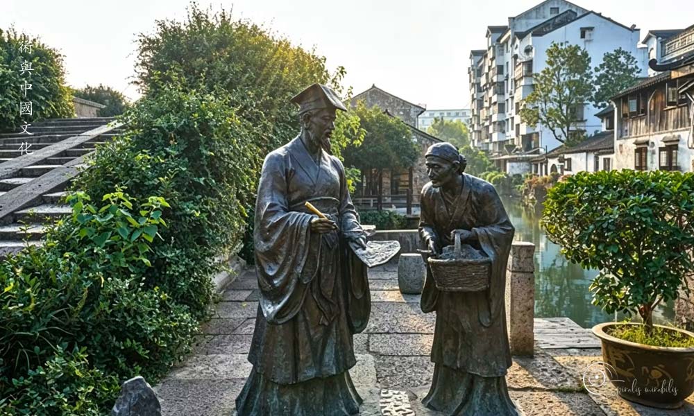 Wang Xizhi e la signora anziana - Spiralis Mirabilis Magazine - Arti marziali e cultura tradizionale cinese